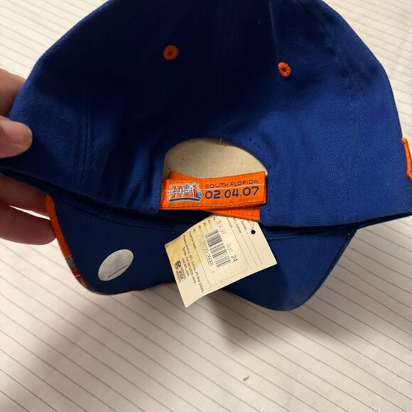 New Super Bowl XLI NFL Feb 4 2007 Colts Bears Manning MVP Ball Cap - Picture 2 of 3